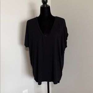 Express high low loose fitting tee